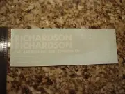 Sid Richardson ACF center flow carbon black car - 3586 cu ft White HO Decals