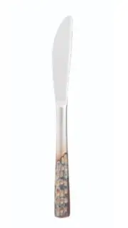 World Tableware Libbey 18/10 SS Pebblestone 8.5" Dinner Knives Flatware - 12