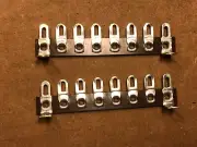 Lot of 2 New 8-Lug Phenolic Terminal Strips with Solder Lugs for Tube Amplifiers