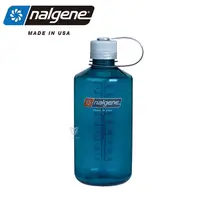 在飛比找PChome24h購物優惠-【美國Nalgene】1000cc 窄嘴水壺-鱒魚綠