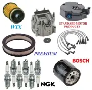 Tune Up Kit Filters Cap Wire Plugs For OLDSMOBILE CUTLASS V6 3.8L 1978