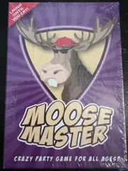 Moose Master - Laugh Until You Cry Fun Family Card by BOOMER Games NEW & SEALED!