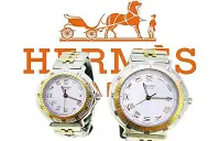 在飛比找Yahoo!奇摩拍賣優惠-【英皇精品集團 】HERMES 愛馬仕 男女對錶