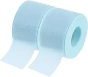 VICASKY 2 Rolls Silicone Gel Band Tape Eyelash Patches Grafting Eyelash Tool Eyelashes Stickers Lash Extension Supplies Lash Extension Auxiliary Tool Non-Woven Fabric Sky-Blue