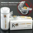 ZGTS Titanium Derma Roller 540 192 Micro Needles Cars Anti Aging Dermaroller