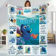 Finding Dory Fleece Blanket | Finding Dory Blanket | Finding Nemo Dory Blanket