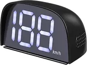 Alipis Digital Speedometer for Car Brightness Angle Display Compatible with Vehicles for Safe Driving