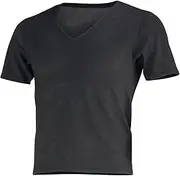 [Forecast] Classic Soldier Mesh Air Short Sleeve V-Neck Shirt, Black, LL