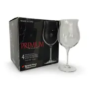 Bormioli Rocco Premium Large Wine Glass 25 1/4 Oz, Set of 4