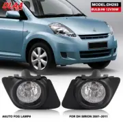 Fog Light Driving Lamp For Daihatsu Sirion 2007-2011 Set Direct Replacement