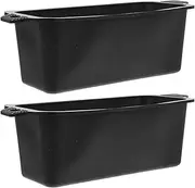 Yardwe Outdoor Camping Cooking Set Accessory 2pcs Grease Catcher Liners Silicone Grease Cup Liner