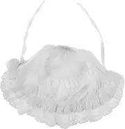 [BESPORTBLE] Beach Hat Sun Protection Cute Summer Baby Boy Bucket Hats Toddler Sun Hats for Baby Boy Girls Party and Outdoor Play White