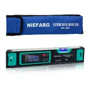 Digital Level Magnetic, Digital Level with Slope Percentage, 12in LED Profess...