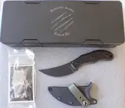 Bastinelli Creations Chopper Fixed Blade Knife, M390 steel. RARE! NEW!