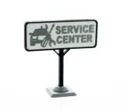 1:64 Auto Service Center Sign 3D to Scale Diorama Display Farm