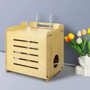 Router Shelf WiFi Router Storage Box Modem Cable Router Cover Organized Power...