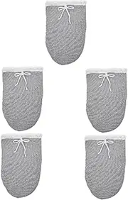FOMIYES 5pcs Nursing Warm Socks Toe Warmer Protector Gypsum Socks Ankle Injury Protector Thermal Socks Warm Care Sock Foot Cast Black Socks for Women Gypsum Foot Cover