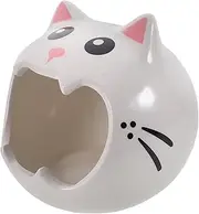 HOLIDYOYO Unique Ceramic Nest for Hamsters Mini Pet House Ceramic Animals Design Nest for Pet Decor