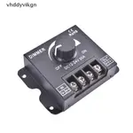 VHDD DC 12V 24V LED 調光開關 30A 360W 穩壓器可調調光器 VN