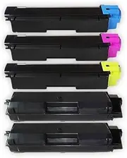 ExtraPrint 5 x [2BK,1C,1M,1Y] Compatible for TK594 TK-594K TK-594C TK-594M TK-594Y Toner for Kyocera FS-C2026MFP FS-C2126MFP FS-C2526MFP FS-C2626MFP FS-C5250DN M6026CDN M6526CDN P6026CDN (Non-Genuine)