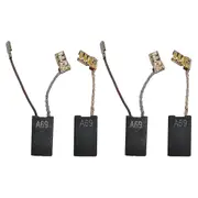 4 Pack Carbon Brushes For Gbh 7 De Gbh 7-46 De Gbh 7-45 De S20g A69 Brush Set 1617014135 Black