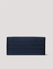 Hawes & Curtis Navy Repp Silk Cummerbund Size: One Size