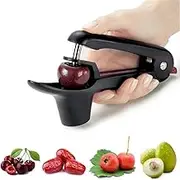 Ruibo Cherry Pitter Tool and Olive Pitter Remover Stoner Manual Kitchen Gadget Black