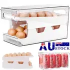 Automatic Rolling Egg Holder for Refrigerator,Double Layer-Egg Storage Box NEW
