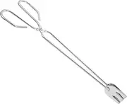 Outdoor Log Grabber Tong Heat Resistant Fireplace Tool for Safe Firewood Charcoal Handling for Camping Barbecues and Home Fire Pits