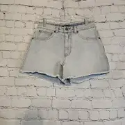 NWT Cavalli Class Women's High Rise Denim Cut Off 100% Cotton Shorts Sz 27