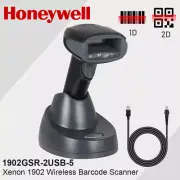 Honeywell Xenon 1902GSR-2USB-5 Wireless Barcode Scanner 1D 2D Bar Code Reader