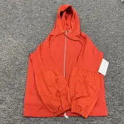 Athleta On My Way Triumph Hoodie Size Small P Red $139