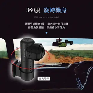 HANLIN-CAR360 創新360度全景行車記錄器 神腦生活