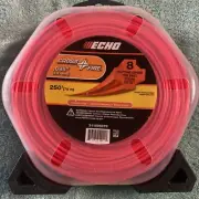 ECHO Cross-Fire Trimmer Line (250 ft.) Large Clam 8-Multi-Edge Cutting Surfaces
