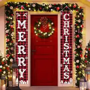 Christmas Decorations Outdoor, Christmas Porch Decorations,Merry Christmas Banne