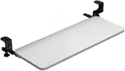 xinyee Clamp On Keyboard Tray Under Desk Pull Out Platform Height Adjustable Keyboard Drawer 20.5 x 9.8 Inch Ergonomic Slide-Out Computer Keyboard Stand Holder Sliding Desk Ext for Office Home Study