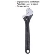 Wrench 12in Ergonomic Open End Spanner Hardware Metal Hand Tool With Scale