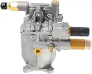 High Pressure Washer Pump 3/4in Horizontal Shaft Power Washing Machine Pump 2610 3000PSI 2.2 2.4GPM for Vehicle Home Cleaning