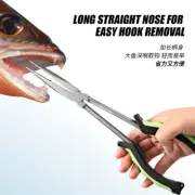 LONG REACH FISH HOOK REMOVAL PLIERS-SAFELY REMOVE HOOKS AND BAIT-11 INCHES LONG