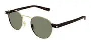 Saint Laurent SL 707 Asian Fit 002 Men's Sunglasses Gold Size 49