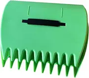 FUNOMOCYA Steel Leaf Rake Hand Rake for Leaf Scooping Practical Accessories for Home Farm Gardening Cleanup Design for Efficient Yard Waste Collection