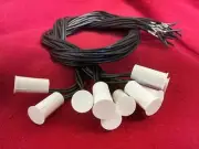 10 (NO) Recessed Security Alarm Switch Contact Reed Window Door Sensor FOR LEDs