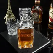 KANARS Liquor Whiskey Decanter for Scotch Bourbon Rum Tequila Wine Malt - 25 Oz