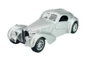 BBURAGO BUGATTI ATLANTIC 1:24 DIE CAST METAL MODEL NEW IN BOX 19cm LONG