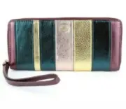 Radley London Original Cliftion Hall Phone Pocket Leather Wristlet Wallet NEW