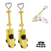 Shoe Stretcher Women Men,Adjustable Length Yellow (for Men's Size Us 11-15)