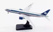 for JC Wings Aeromexico for Boeing B777-200ER N745AM Polished 1:400 Plane Model
