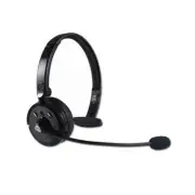 Trucker Over Head Bluetooth Wireless Headset Headphone w/Boom Mic Parrott Blue