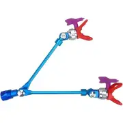 Airless Paint Swivel Spray Gun Extension Pole W/ 517 Nozzle for Sprayer