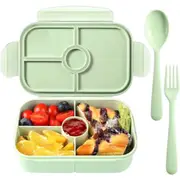 Bento Box for Kids Lunch Containers Kids with 4 Compartments Kids Bento Lunch Box Microwave Safe Freezer Safe